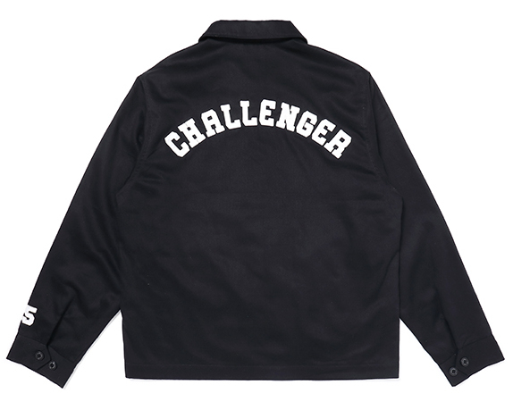 COLLEGE DRIZZLER JACKET ネイビー