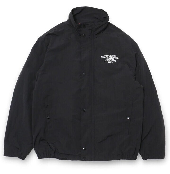 即日発送 新品 HIDE AND SEEK Nylon Zip Jacket