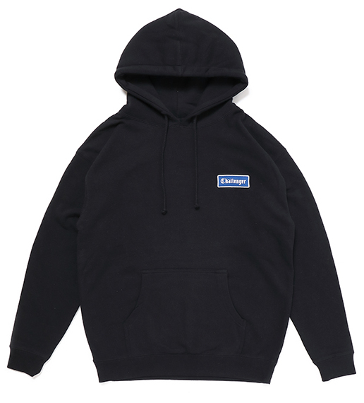 CHALLENGER Logo Patch Hoodie アッシュグレー