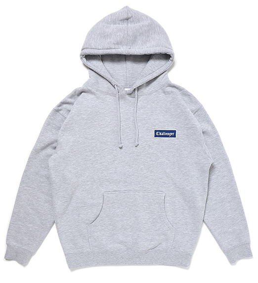 プルオーバーパーカーCHALLENGER LOGO PATCH HOODIE チャレンジャー