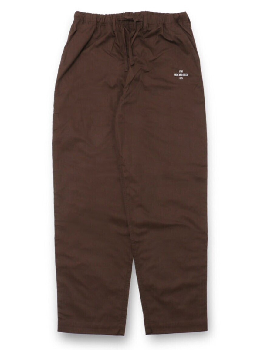 COTTON TRACK PANT イージーパンツ-ハイドアンドシーク 通販 HIDE AND