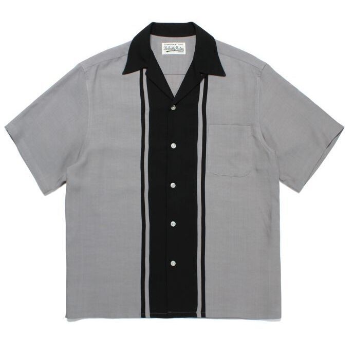 TWO TONE 50'S OPEN COLLAR SHIRT オープンカラーシャツ-ワコマリア