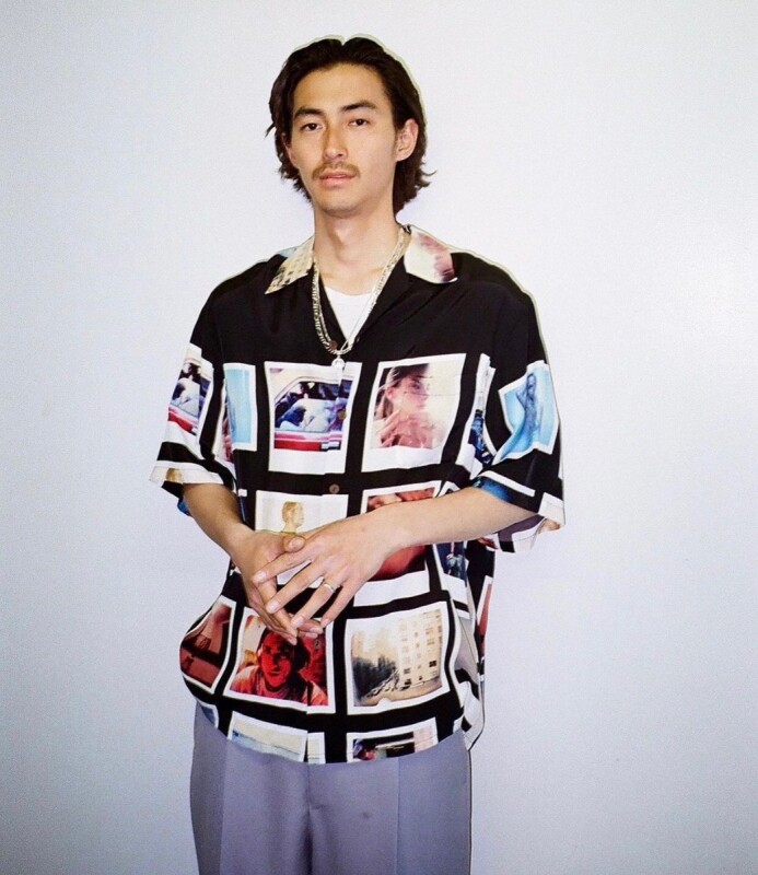 DAVIDE SORRENTI / HAWAIIAN SHIRT ダヴィデ・ソレンティ ダブルネーム ...