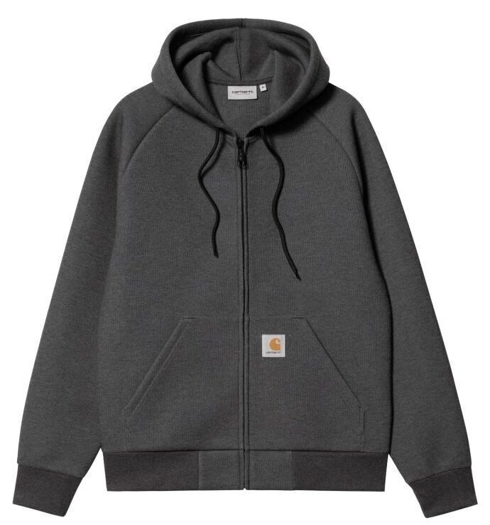 LIGHT-LUX HOODED JACKET ジップアップパーカー-カーハート ダブル 