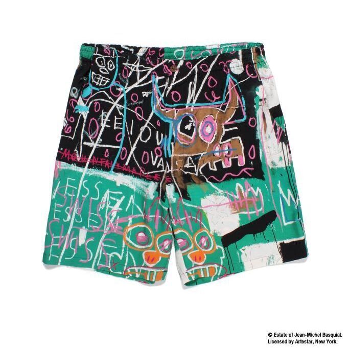 JEAN-MICHEL BASQUIAT / HAWAIIAN SHORTS ジャン＝ミシェル・バスキア