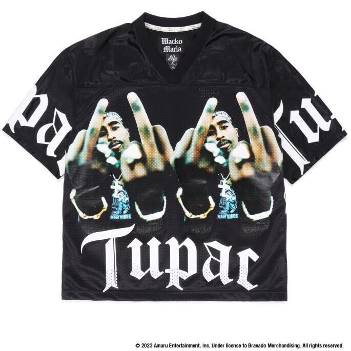 【WACKO MARIA】2PAC FOOTBALL JERSEY