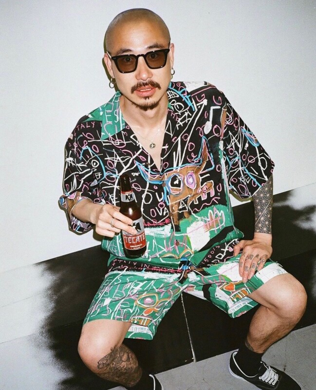 JEAN-MICHEL BASQUIAT / HAWAIIAN SHORTS ジャン＝ミシェル