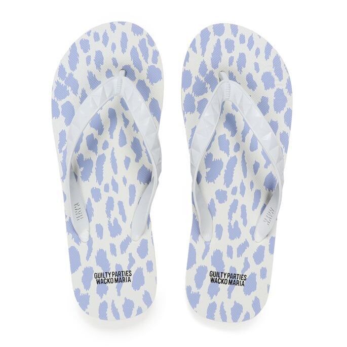 HAYN / LEOPARD BEACH SANDALS ハイアン ダブルネーム ビーチサンダル