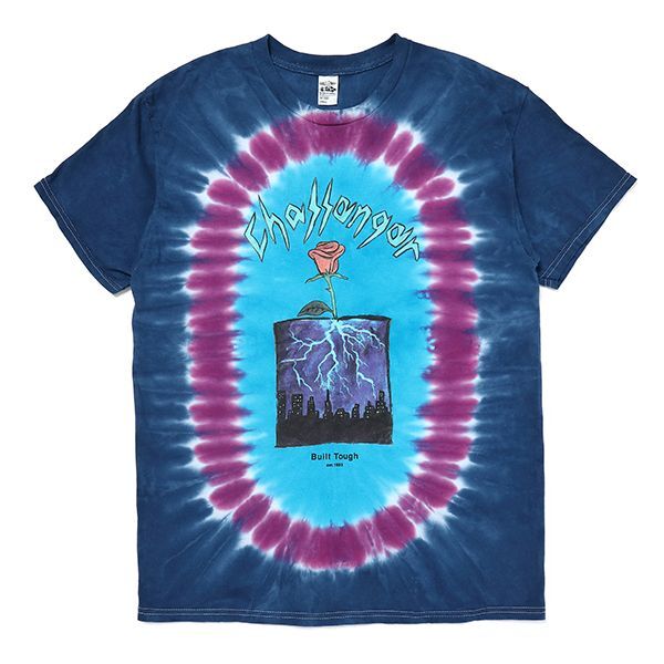 TIE DYE THUNDER ROSE TEE Tシャツ-チャレンジャー 通販 CHALLENGER 
