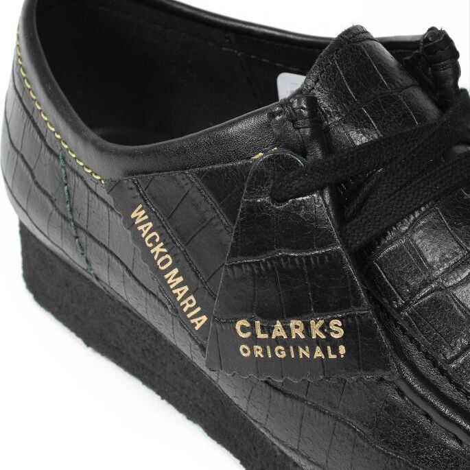 CLARKS ORIGINALS / CROCODILE EMBOSSED LEATHER WALLABEE クラークス