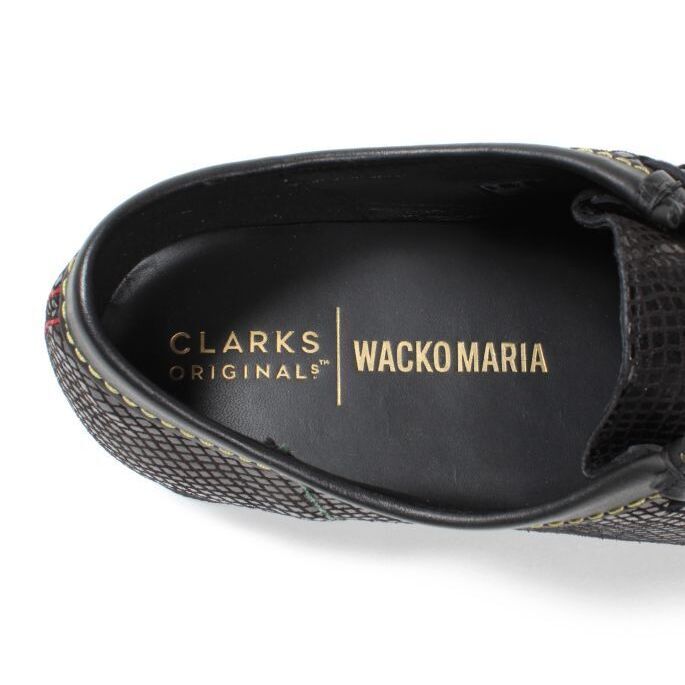 CLARKS ORIGINALS / SNAKE EMBOSSED LEATHER WALLABEE クラークス