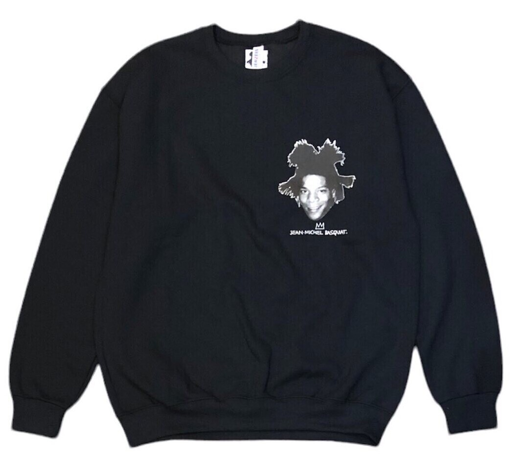 WACKO MARIA BASQUIAT SWEAT SHIRT バスキア 黒-