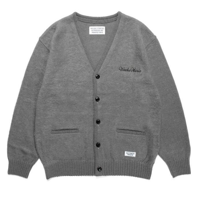 MOHAIR KNIT CARDIGAN モヘアカーディガン-ワコマリア 通販 WACKO ...