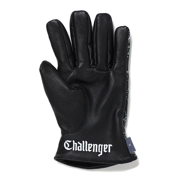 challenger BANDANA LEATHER GLOVE Lサイズ