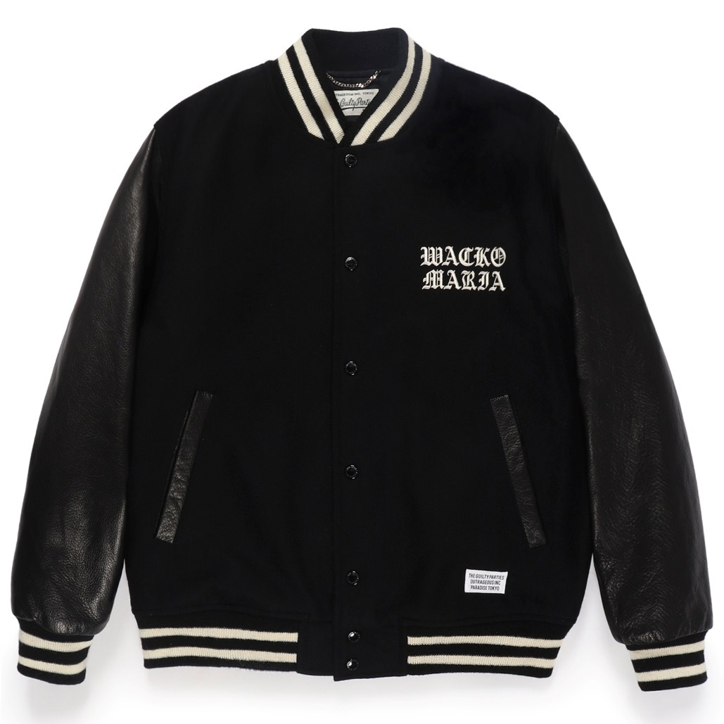 LEATHER VARSITY JACKET スタジャン-ワコマリア 通販 WACKO MARIA 店舗 