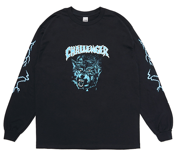 Challenger Picture Long Sleeve 白XLテンダーロイン