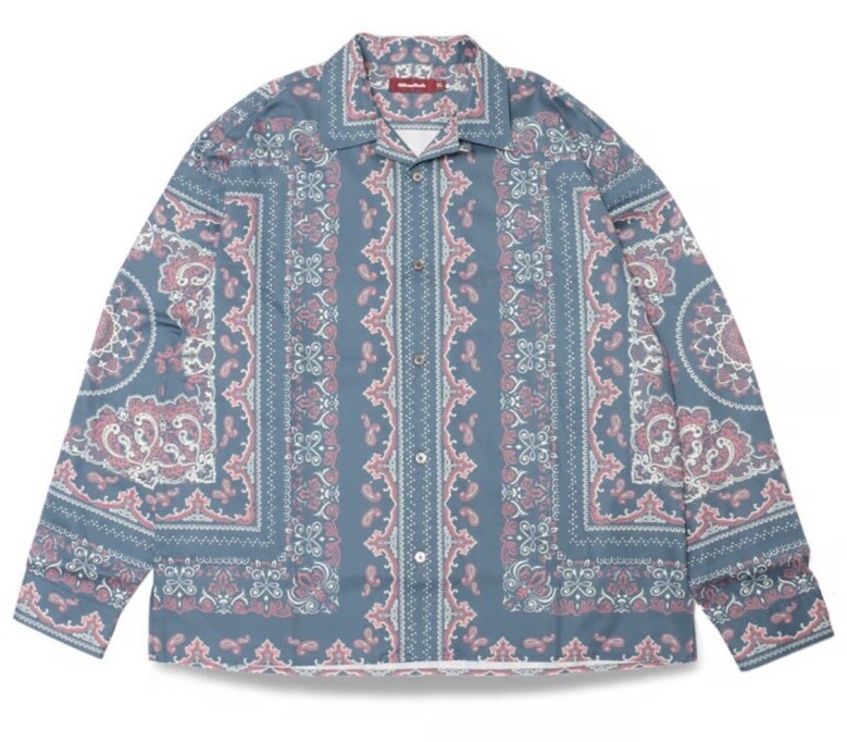 HIDEANDSEEK Bandana Pattern L/S Shirtキムタク