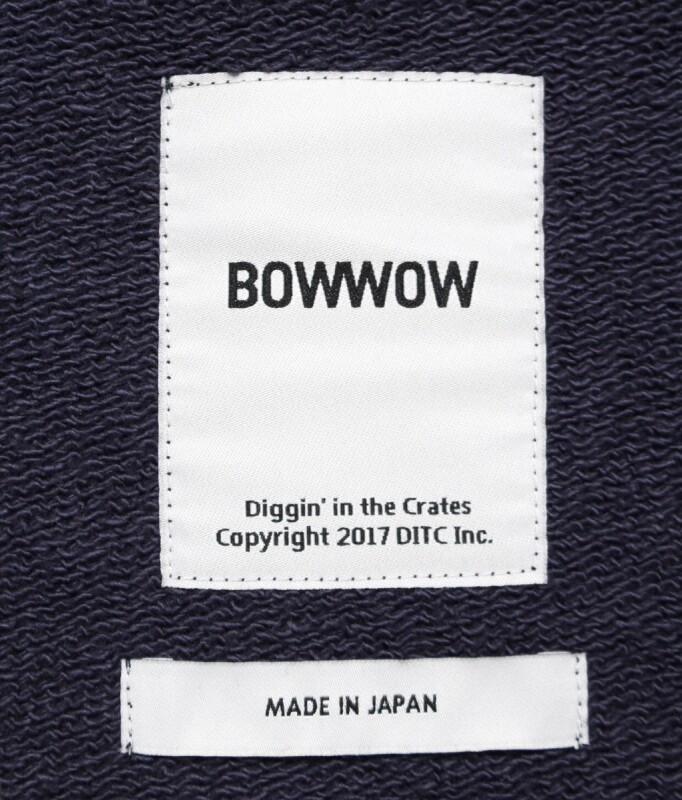 SNOWFLAKE HN SWEATSHIRTS ハーフジップスウェット-バウワウ